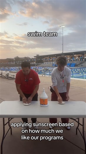 1.3K views | The more you love our programs, the more sunscreen you’ll need! From Swim Team to FlowRider League, our summer lineup is STACKED with fun! Which program are you layering on the most for?! Sign-ups open April 7 for all programs AND private pool rentals! Don’t miss out—this summer is going to be EPIC!  #SwimDiveFlowRepeat #SummerReady #Pools #Sunscreen | City of Mesa Parks and Recreation | Facebook