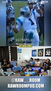 LOL When Cam Newton DABBED ON THE TITANS IN THE END ZONE & THINGS GOT HEATED #nfl #shorts