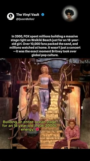 The time a network built a Hawaiian beach stage just for her.