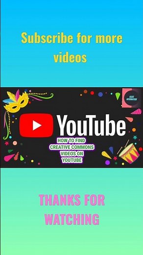 HOW TO FIND CREATIVE COMMONS VIDEOS ON YOUTUBE