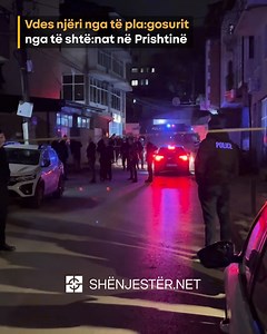 Vd:es njëri nga të pla:gosurit nga të shtë:nat në Prishtinë | Shënjestër.net