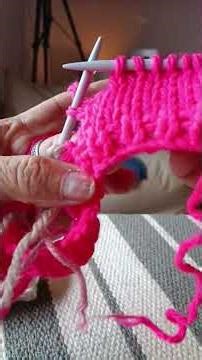 How to knit the neckline of a vest #knitting #vest #tutorial #handmadeknits #knit