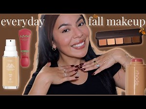 The Everyday Fall Makeup Routine Everyone’s Asking About! 👀✨