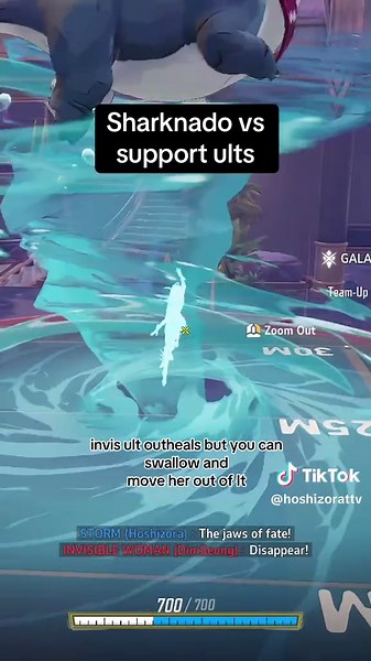 Sharknado vs Support Ults in Marvel Rivals