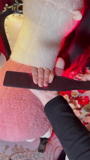 Discipline never goes out of style 🔥#alternative #alt #leather #paddle #spank | Luxechaincraft