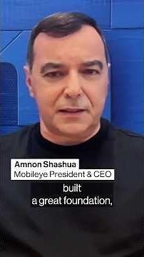 Mobileye founder stepping down as CEO after volatile run #shorts #mobileye #ai #intel