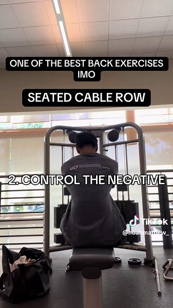 Seated Cable Row Tips for Back and Rear Delts Gain