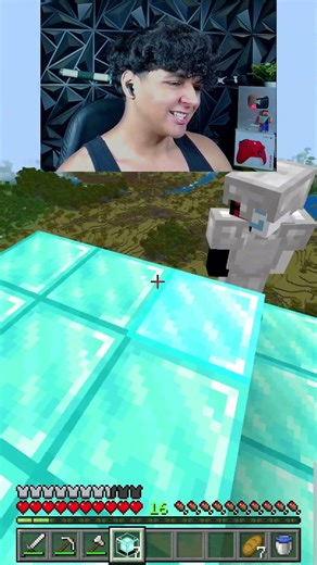 EL PEOR ERROR DE MI AMIGO... #minecraft #shorts