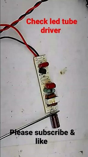 check led tube light driver