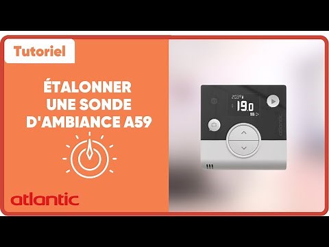 Comment étalonner une sonde d'ambiance A59 ?