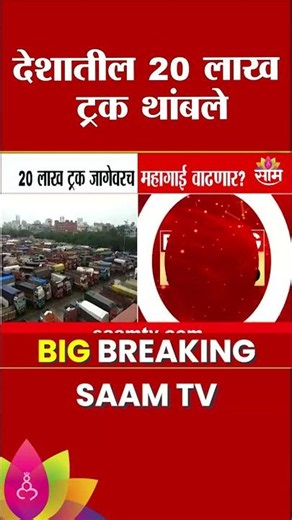 डिझेल दरवाढ आणि तुटवड्यामुळे देशातील जवळपास 20 लाख ट्रक थांबले | Diesel Price Hike Truck Strike