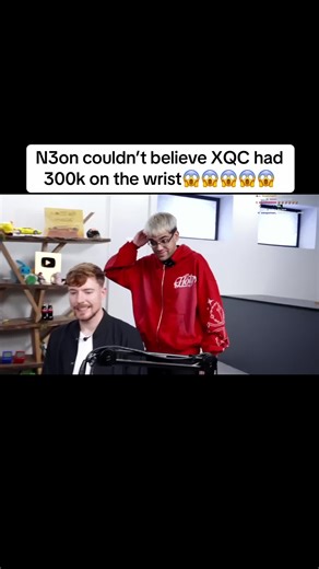 XQC Shows Off $300,000 Watch: N3on's Reaction
