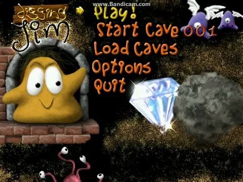 [童年记忆] 吃钻石游戏(Digging Jim)第二十关通关视频