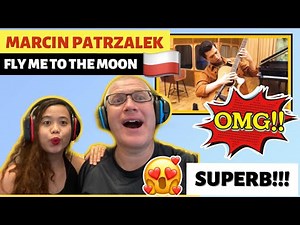 MARCIN PATRZALEK - FLY ME TO THE MOON (Live Solo Guitar) | FIRST TIME TO REACT!🇵🇱
