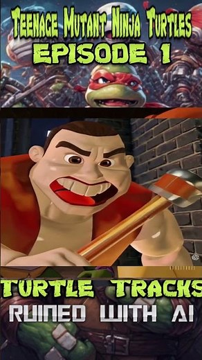 🟢 TMNT – Turtle Tracks: Ruined by AI (Part 3)