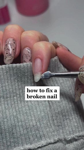 DIY Broken Nail Repair Tutorial