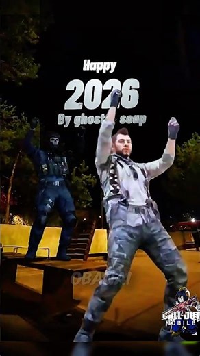 Ghost & Soap: Surviving into 2026 🎆 | #Shorts #newyear #ghost #soap #callofduty
