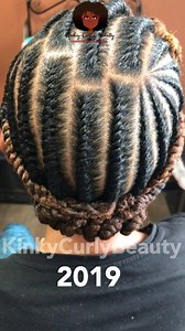 12K views · 312 reactions | Because she’s a Type 4, it took a minute before we saw visible changes in her length. But oooooh when the changes became noticeable, they were steady! She comes in once a month. Because she colors, I do protein treatments immediately after every color, I keep her ends tucked. I do the LOC method with every style, and she seals in the moisture I’ve applied with oil until she returns. | Kinky Curly Beauty's Hair Studio, LLC | Facebook