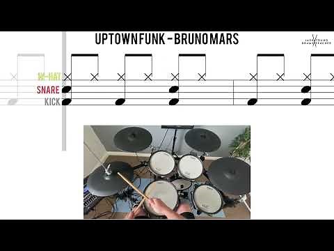 How to Play 🥁 Uptown Funk Bruno Mars