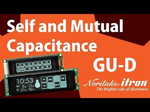 Noritake VFD: GU-D Series - Self and Mutual Capacitance