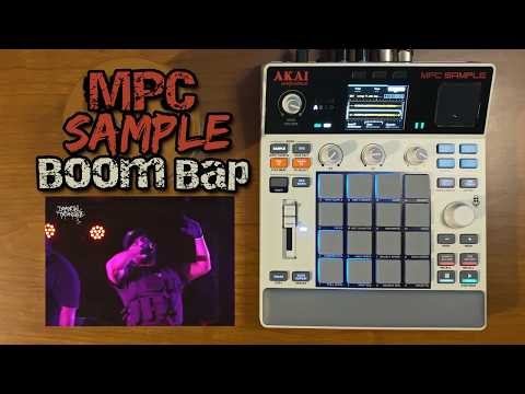 Making a Boom Bap Beat on the MPC Sample!