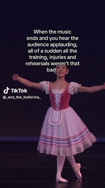 Makes it all worth it 🩷 #fyp #dancer #dancerlife #relatable #dancetok #ballet #ballettok #ballerina