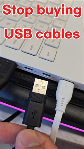 Stop buying New USB cables!