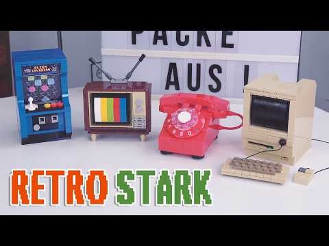 Perfect building block sets for gifting | MAX Retro Collection by ZURU