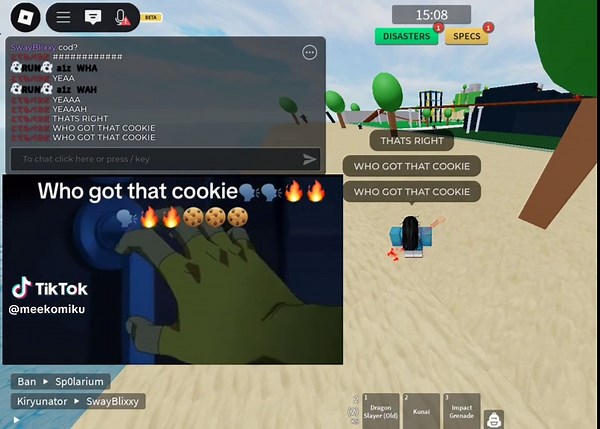 Who Got That Cookie? Fun Roblox Animation