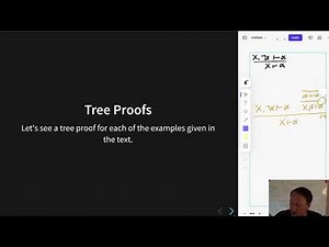 Mathematical Logic 9, Natural Deduction (Tree Proofs)