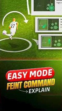 Easy Feint Command Type in efootball 2026 #shorts