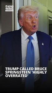 🎸 President Donald Trump called Bruce Springsteen "highly overrated" after the New Jersey rocker dubbed him "corrupt, incompetent and treasonous" during a concert in Manchester, England on Wednesday. “In my home, the America I love, the America I’ve written about, that has been a beacon of hope and liberty for 250 years, is currently in the hands of a corrupt, incompetent and treasonous administration,” Springsteen said “Never liked him, never liked his music, or his Radical Left Politics and, 