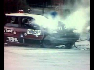 Golf III Vs Opel Astra I crash test