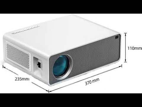 Powerful LED Projector for Movies Gaming and Phone Screen Mirroring