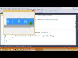 Calling WCF Services and Entity Framework in Windows Forms Application