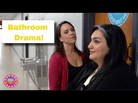 Substitute Teacher Caught in Teacher-Bathroom Drama