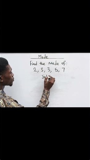 Find the Mode Instantly – Math Made Easy! 📊🔥 #shorts #maths #mode