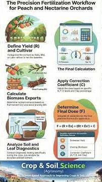 Peach & Nectarine Fertilization Explained 🍑 | Nutrient Removal (Agronomy Case Study)