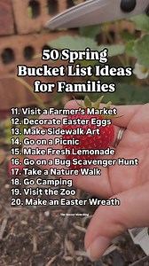 358K views · 4.7K reactions | 50 Spring Bucket List Activities For Families 曆 So many fun ideas to make the most of the season! (many are free or budget-friendy too!) #SpringBucketList | The Soccer Mom Blog - Positive Inspiration for Moms | Facebook