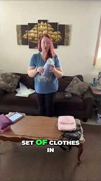 These Roll-Up Compression Bags Saved SO Much Space! | Travel Hack #amazonfinds