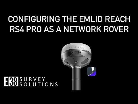 Configuring the Emlid Reach RS4 Pro as a Network Rover