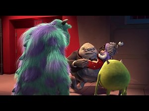 Waternoose kidnaps Boo and banishes Mike and Sullivan (Monsters Inc 2001)