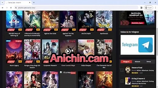 Anichin - Fansub Donghua Subtitle Indonesia nonton