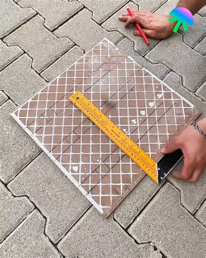 2.4M views · 7.6K reactions | Easy tile installation trick | Magic Hands Creations | Facebook