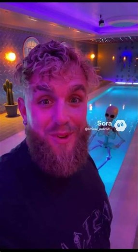 Jake Paul explores the alien hotel #jakepaul #funny #viral