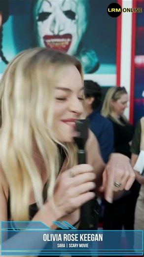 Olivia Rose Keegan on Being at Premiere of Scary Movie