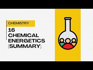 Chpt 16: Chemical Energetics Summary