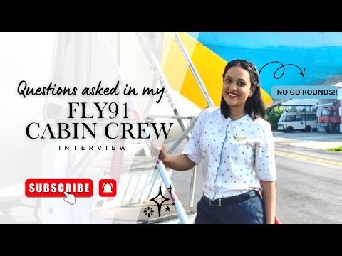 I Cleared Fly91 Cabin Crew Interview ✈️ | No GD Round? + Questions Asked ⁉️