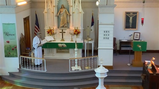 Sunday service for October 12th! ⛅️ Permission to reprint, podcast, and or stream the music in this service obtained from One License with license M-400621. All rights reserved. | St. John Lutheran Church - PFSM | Facebook