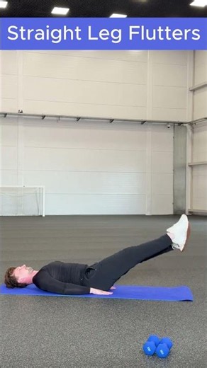 Straight Leg Flutters — How to Do It Right